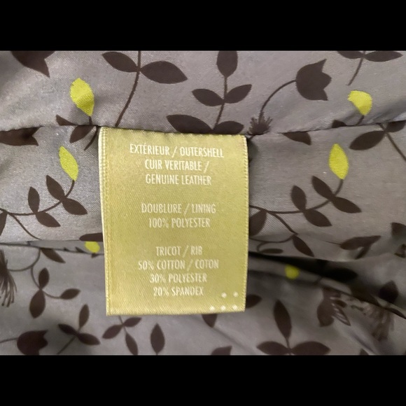 Soia & Kyo Leather Bomber Jacket - Picture 8 of 8